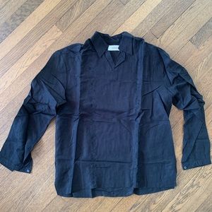 Cubavera guayabera linen blend shirt.  Pullover